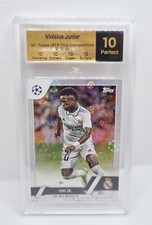 Vini Jr 2022-23 Topps UCC Starball Parallel MTG Grade 10 Perfect Mint Not PSA