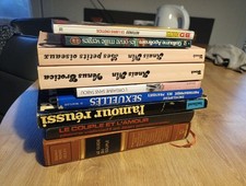 Lot 9 livres érotiques, sexe