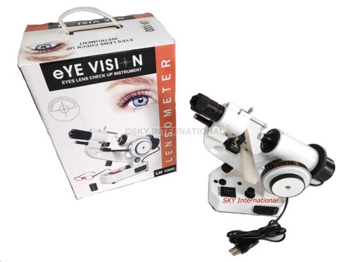 Cross target optical lensmeter - target,