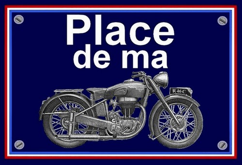 Plaque place de ma - plaque,