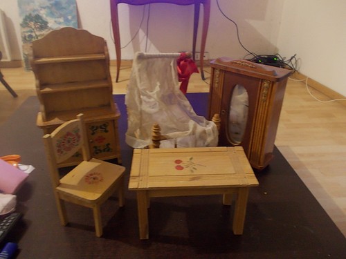 Lot meubles vintage - lot,