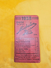 1938-GUIDE - MICHELIN 1938- FRANCE 87ans 1154 PAGES BON ETAT-