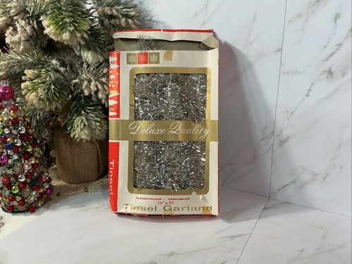 Vintage christmas tree tinsel - vintage,