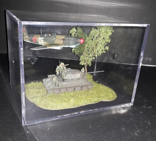 Dragon armor diorama - 1/72,