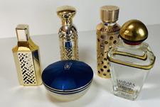 LOT ETUIS VAPORISATEURS VIDES METAL DORE GÜERLAIN