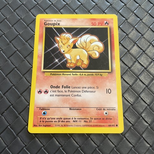 Carte pokémon goupix 102 - pokémon, 68/102