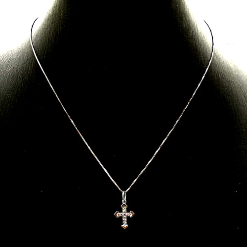 Collier vintage maille - collier,