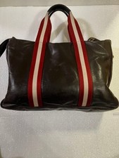 Sac boston cuir bally - sac,