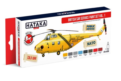Set peinture british sar - set,