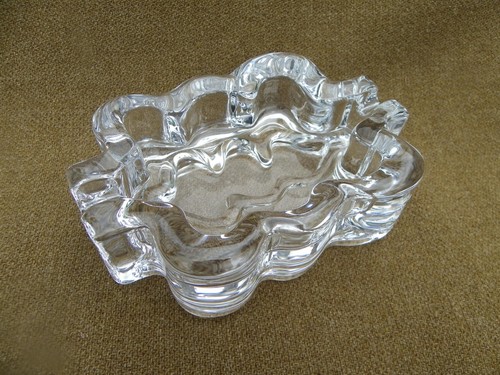 Cendrier vide poche cristal - poche,