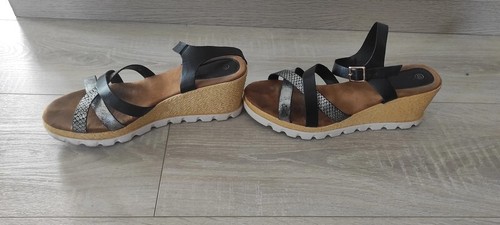 Sandales noir et - 40,,