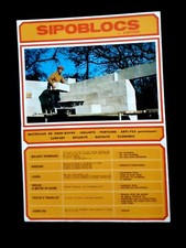 ancien dépliant publicitaire