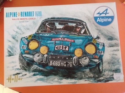 Maquette heller alpine - 1/24,
