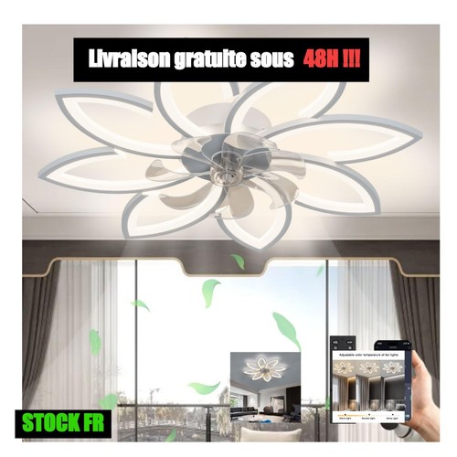 Ventilateur plafond led 66 - led,