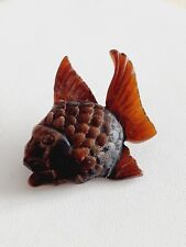 ANCIENNE  BROCHE POISSON ART