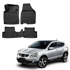 Tapis De Sol En Caoutchouc Pour Nissan Qashqai J10 2008-2013 Scoutt 3D Premium
