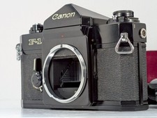 Canon F-1 F1 Appareil Photo Reflex 35mm Noir En Provenance Du Japon