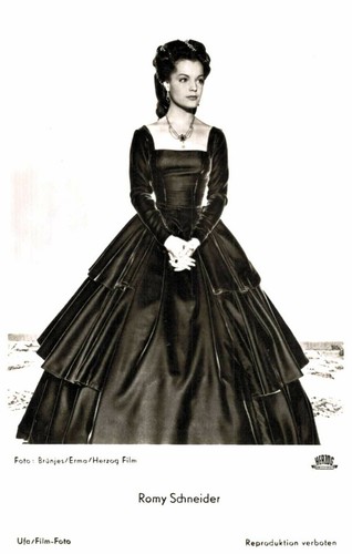 Romy schneider carte postale - *,