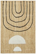 Jute Zone Tapis Main Tressé