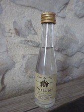 Mignonnette bouteille Eau de vie de Willm mare d'alsace de gewurztraminer 3 cl