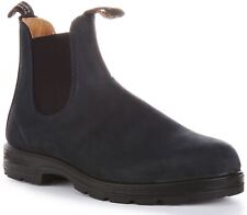 Blundstone Cuir Chhelsea Baskets Pour Hommes En Marine UK 7 - 12