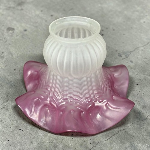 Tulipe ancienne verre - , moulé