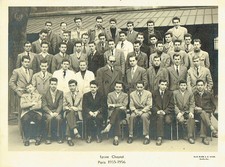 PHOTO - Etablissement H. TOURTE & M. PETITIN  LEVALLOIS - LYCEE CHAPAL 1955-1956