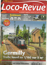 LOCO REVUE N°766 GERMILLY / VOITURES OCEM ET XGC L.S.M / BB 6000 AMJL / UFR REE