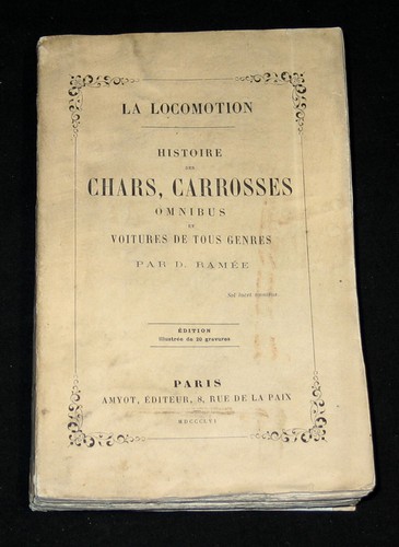 Rare 1856 locomotion - la,