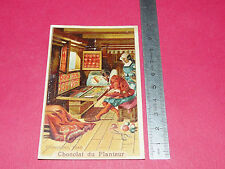 CHROMO 1890-1900 CHOCOLAT DU