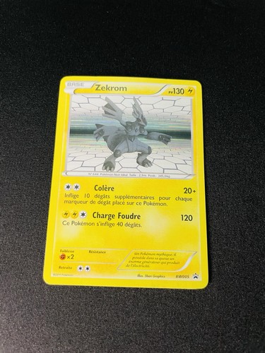 Carte pokemon zekrom bw005 - pokemon,