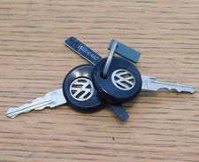 vintage 2 CLE de CONTACT DEMARRAGE NEIMAN key VW VOLKSWAGEN golf JETTA polo AUTO