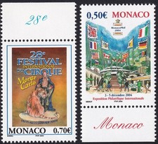 Principauté monaco timbre - de,