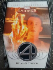 Marvel - Fantastic Four 2008 Costume Card FF2 Chris Evans as Human Torch