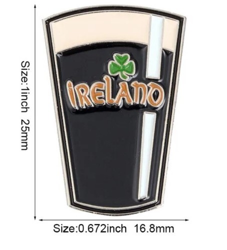 Argent irlande bière - argent, avec