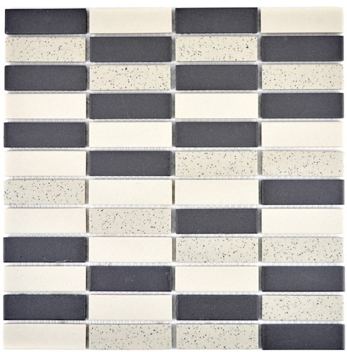 Mosaïque céramique beige