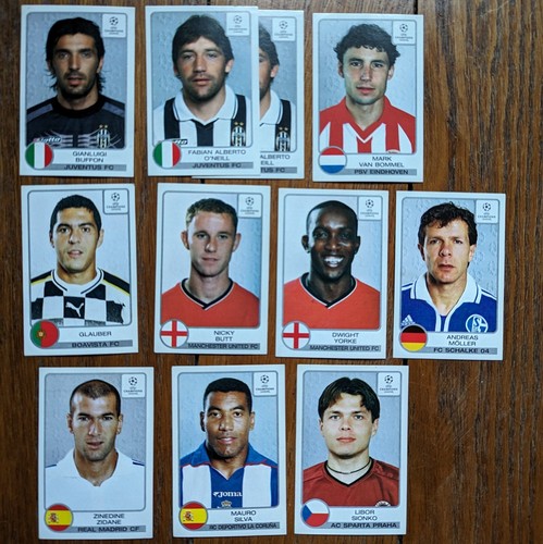 Lot vignettes panini - panini, champions