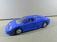 377S Maisto Shell Bugatti EB 110 Bleu 1:38 Jouet à Friction Fonctionne Lentement