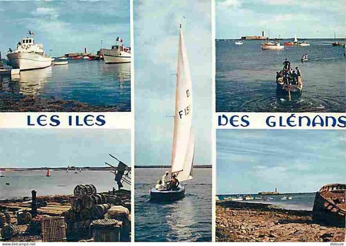 Carte postale archipel - carte,