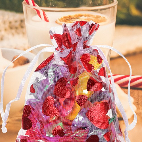 100 pcs pochon dragées - pcs,