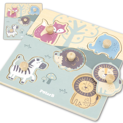 Viga polarb puzzle bois - polarb, en