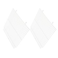 2 Pcs Pet Cage Partition