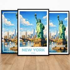 Affiche New York USA Vintage