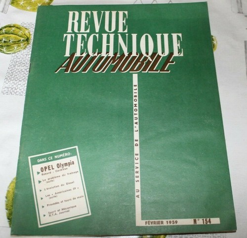 Revue technique automobile rta - revue,