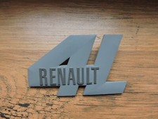 Logo/Badge arrière de coffre Renault 4