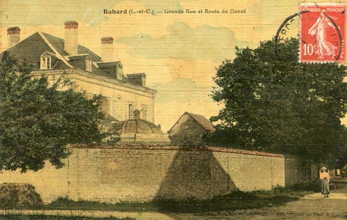 Carte rahart grande - rahart, rue