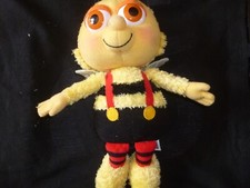 Pantin doudou abeille/bourdon de Fifi et ses Floramis VIVID - 30 cm- TBE