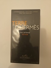 parfum  terre d'hermès  Eau Intense Vétiver 