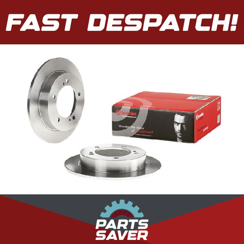 Brake discs pair solid fits - pair,
