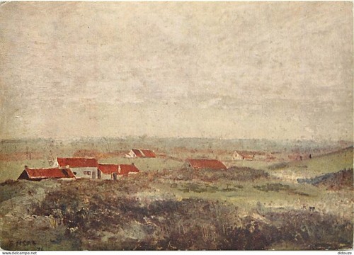 Carte postale art - -, peinture